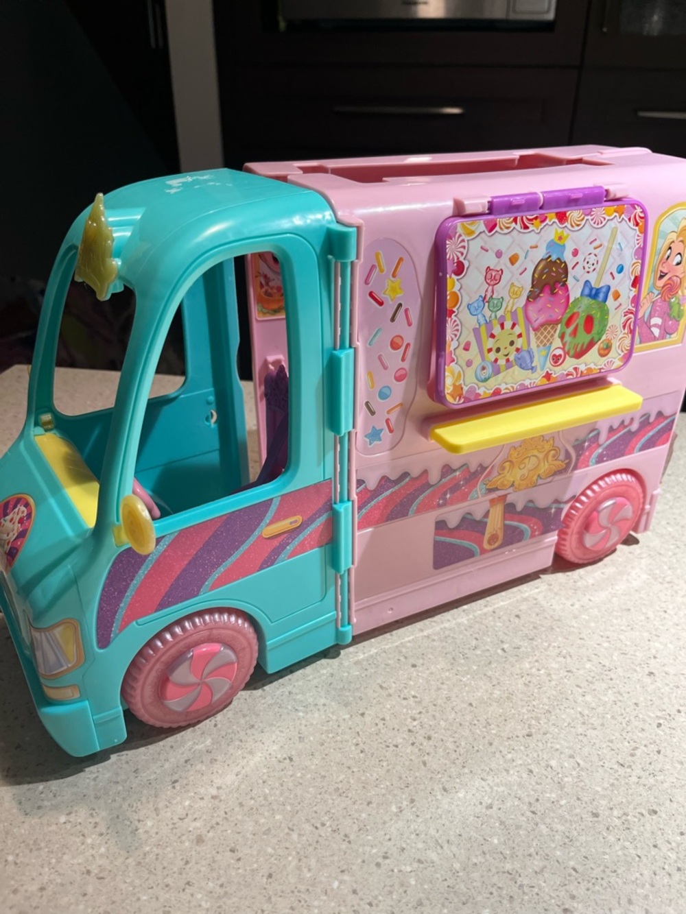 Disney barbie princess ice cream truck